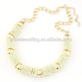 Latest design American style beads wholesale chunky statement necklace
